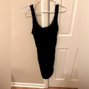 MODA Lacey black dress, free beauty gift with purchase